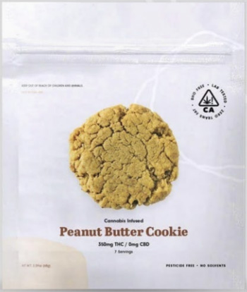 Peanut Butter Cookie 350mg
