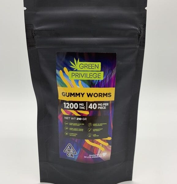 Gummy Worms 1200mg