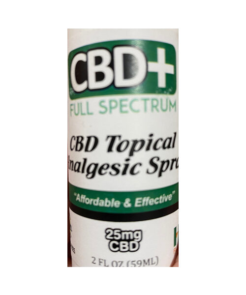 CBD Topical Spray