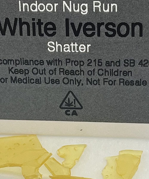 White Iverson Shatter