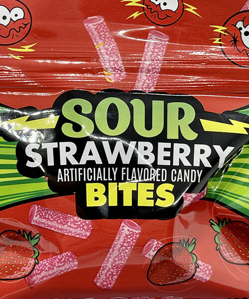 Sour Strawberry Bites