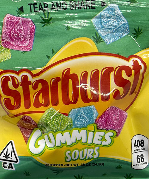 Starburst Gummies Sours